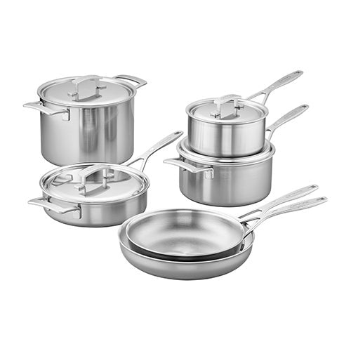 Industry 10pc Stainless Steel Cookware Set_0