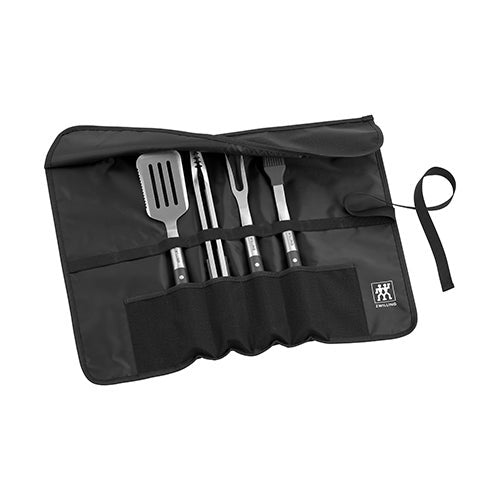 BBQ+ 5pc Stainless Steel Grill Tool Set_0
