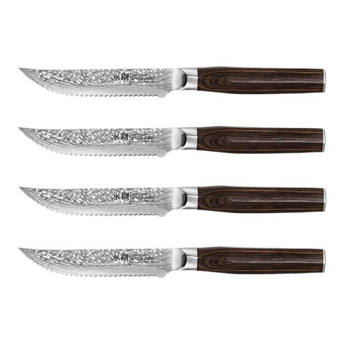 Damashiro 4pc Emperor 4.5" Steak Knife Set_0