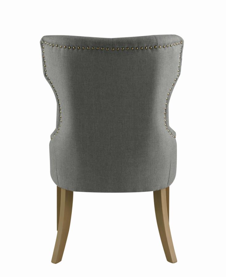 Florence Tufted Upholstered Dining Chair Grey_3