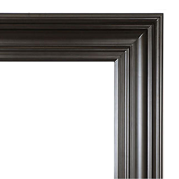 Grand Simplicity Frame 48X60 Black with Red Undertones_0