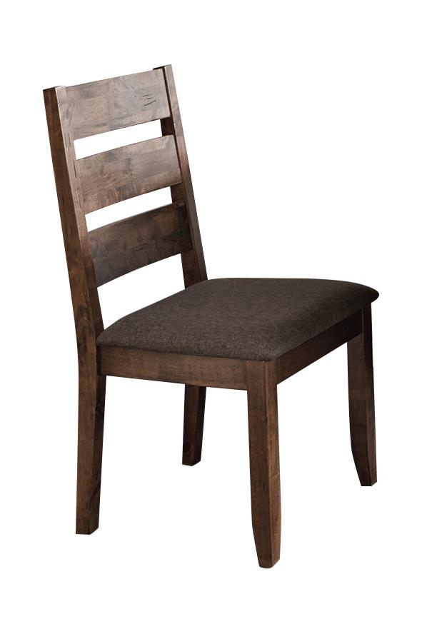 Alston Ladder Back Dining Side Chairs Knotty Nutmeg and Grey (Set of 2)_2
