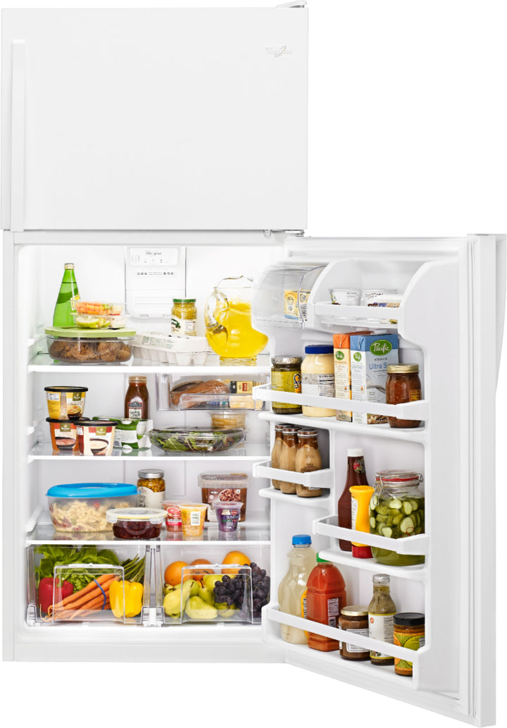 Whirlpool - 18.2 Cu. Ft. Top-Freezer Refrigerator - White_7