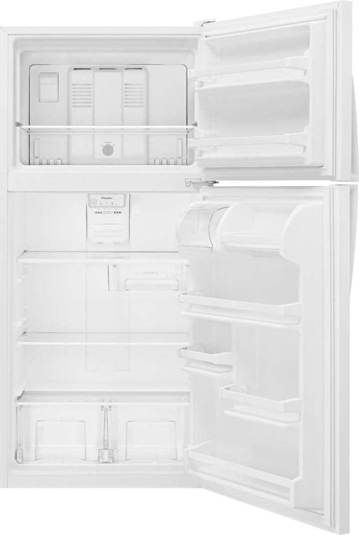 Whirlpool - 18.2 Cu. Ft. Top-Freezer Refrigerator - White_3