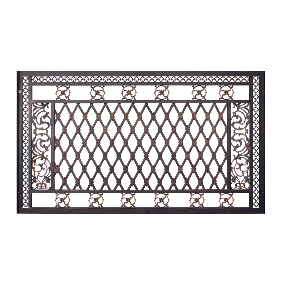 Bridgeton Moore Aluminum Small Fence Panel_0