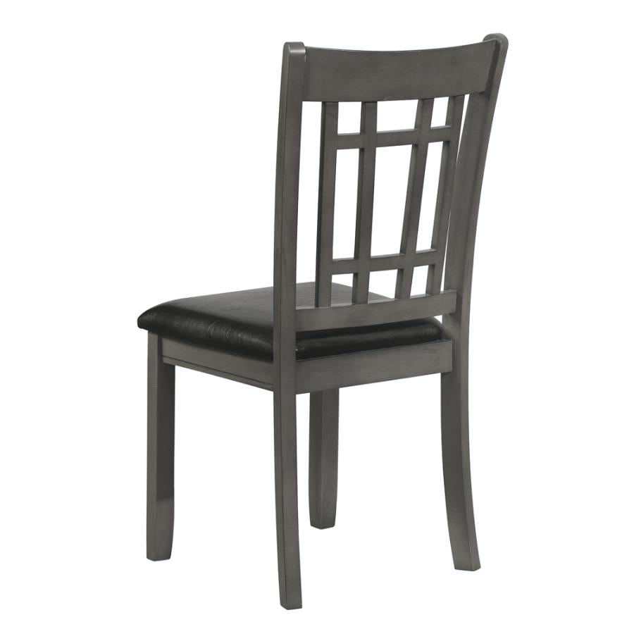 Lavon Padded Dining Side Chairs Espresso and Medium Grey (Set of 2)_3