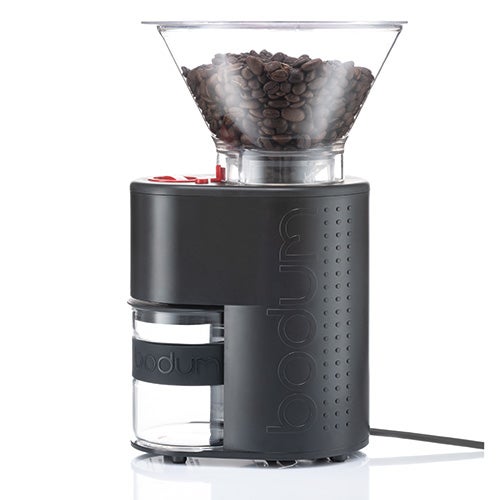 Bistro Deluxe Electric Burr Coffee Grinder_0