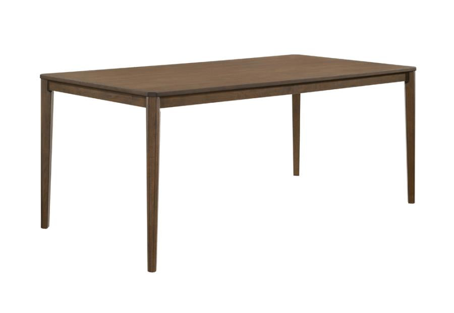 Wethersfield Dining Table with Clipped Corner Medium Walnut_1