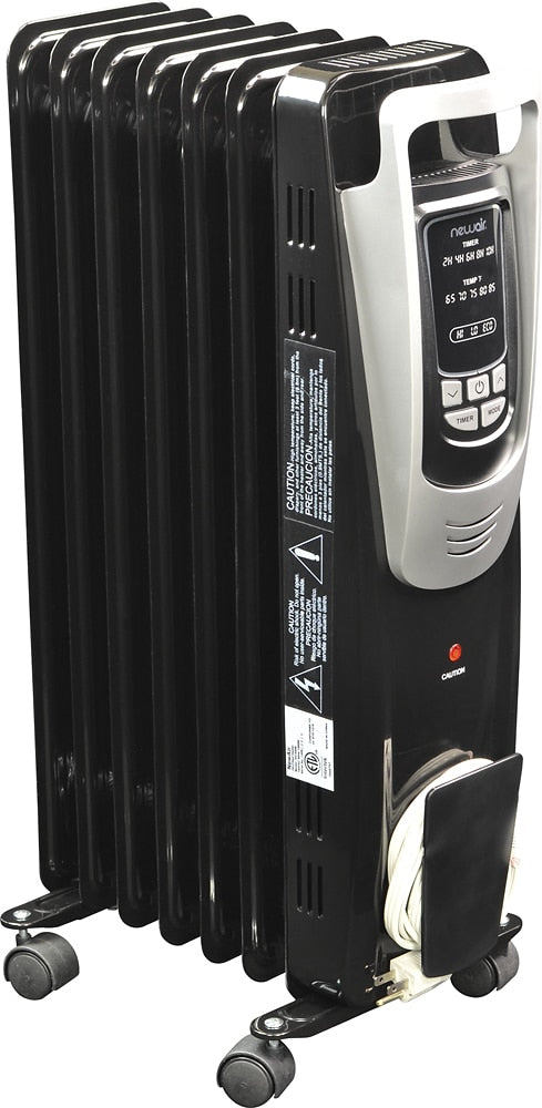 NewAir - Electric Oil Radiator Heater - Black_2