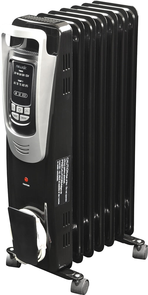NewAir - Electric Oil Radiator Heater - Black_5