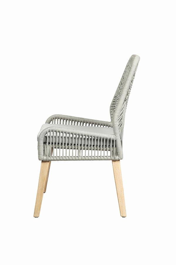 Woven Back Side Chairs Grey (Set of 2)_3