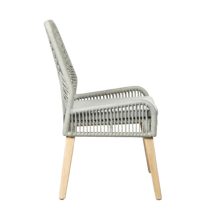 Woven Back Side Chairs Grey (Set of 2)_4