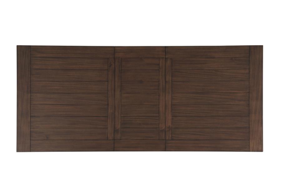 Madelyn Dining Table with Extension Leaf Dark Cocoa and Coastal White_6