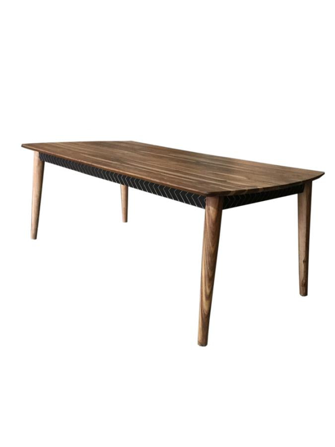 Partridge Wooden Dining Table Natural Sheesham_1