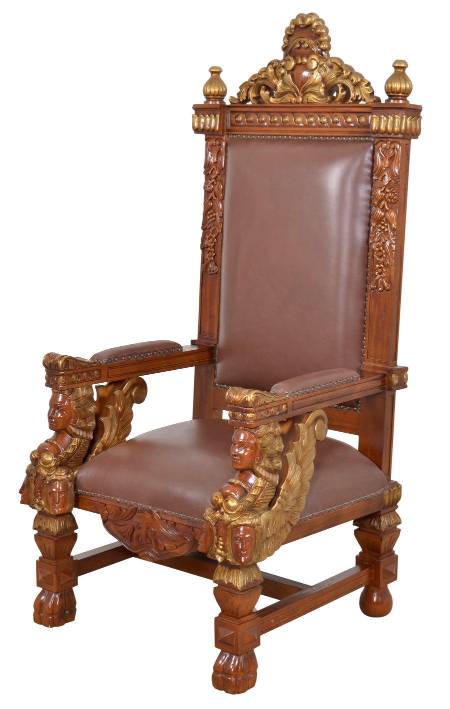 Royal Griffin Leather Chair  VE_0