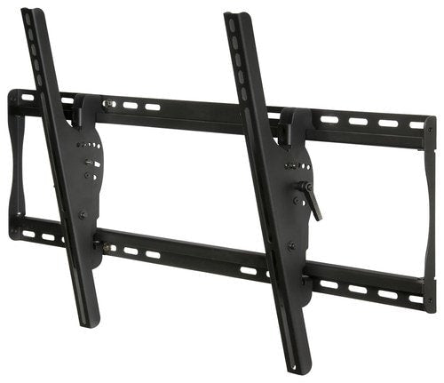 Peerless-AV - SmartMount Tilt TV Display Wall Mount For Most 39" - 80" TVs,Flat Panel Displays - Semi-gloss Black_0