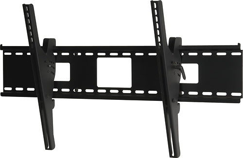 Peerless-AV - SmartMount Tilt Display Wall Mount For Most 46" - 90" Flat Panel Displays - Semi-gloss Black_0