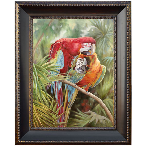 The Parrots ANML 10 Framed_0