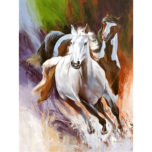 Galloping Horses Gallery Wrap 02_0