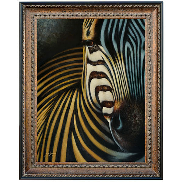 The Zebra Framed_0