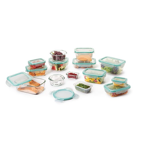 Good Grips 30pc SNAP Glass & Plastic Container Set_0