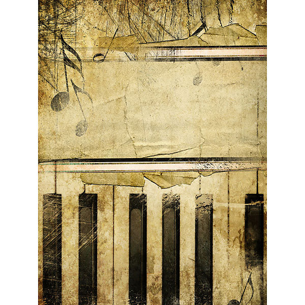 Abstract Piano Gallery Wrap_0
