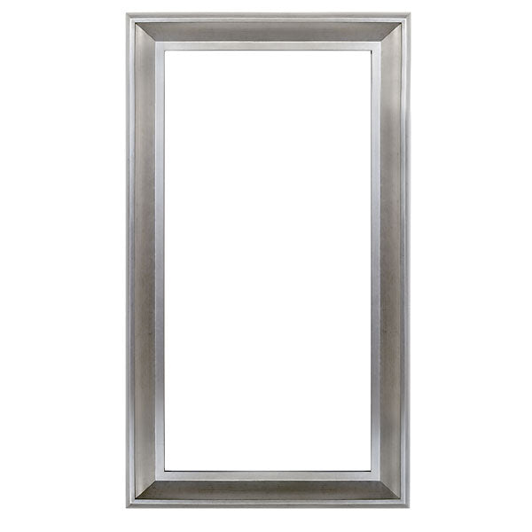 The Sterling Frame 36X72 Silver with Champagne Wash_0