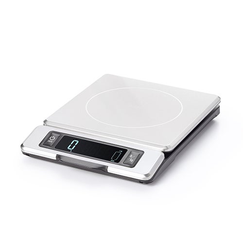 Good Grips 11lb Staineless Steel Digital Food Scale w/ Pull Out Display_0