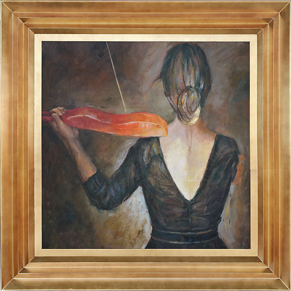 Violin Lady Framed_0