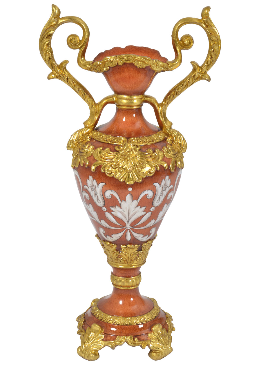 Edington Painted Vase 22 Inches Tall_0