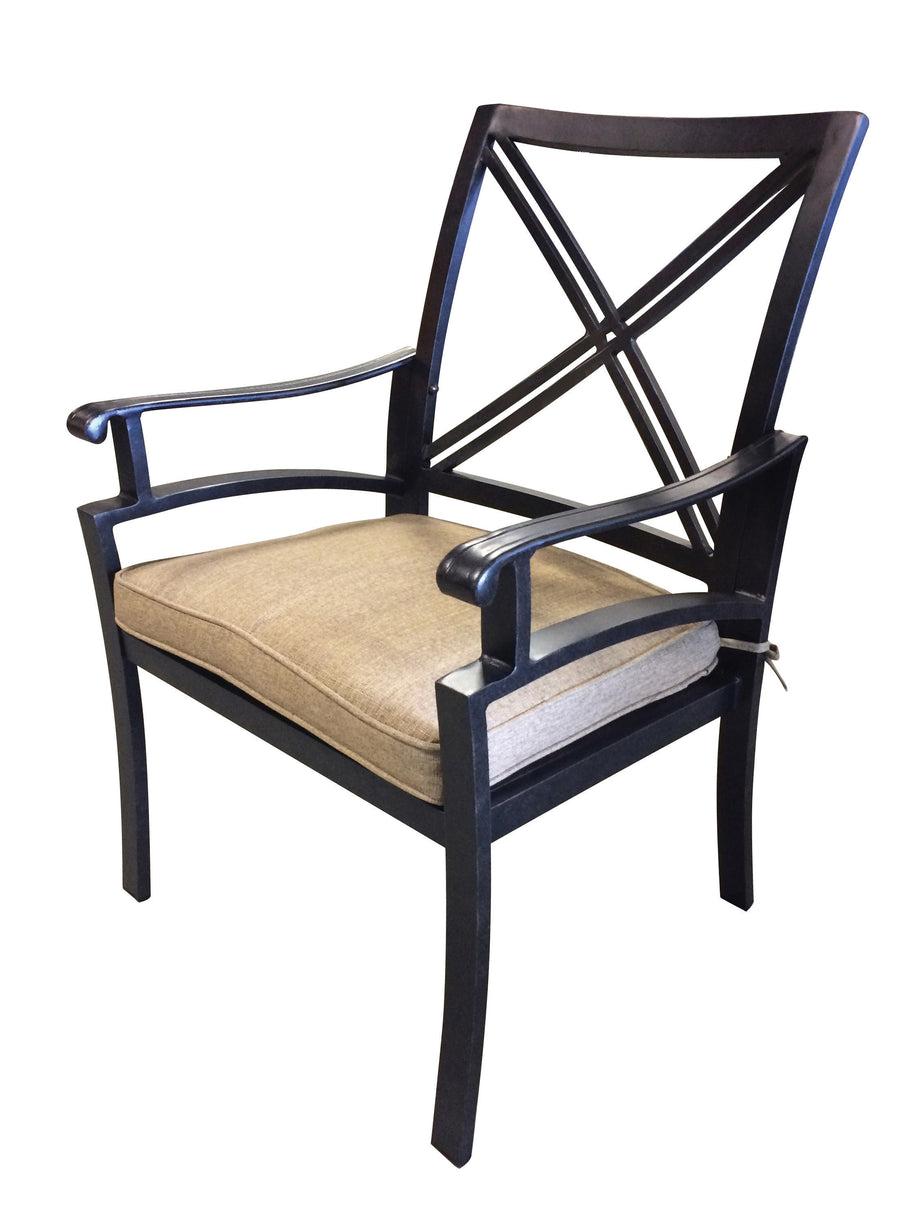 Miramar Outdoor Aluminum Dining Chair_0