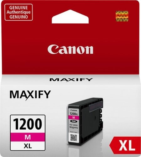 Canon - PGI-1200 XL High-Yield Ink Cartridge - Magenta_0