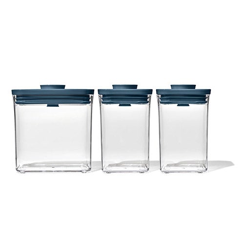 Good Grips 3pc POP Everyday Container Set, Storm Blue_0