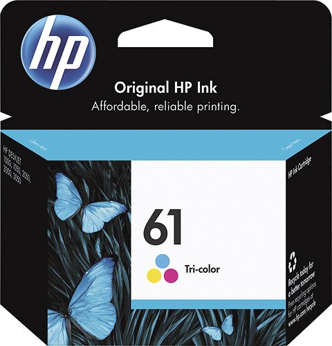 HP - 61 Standard Capacity Ink Cartridge - Tri-Color_0