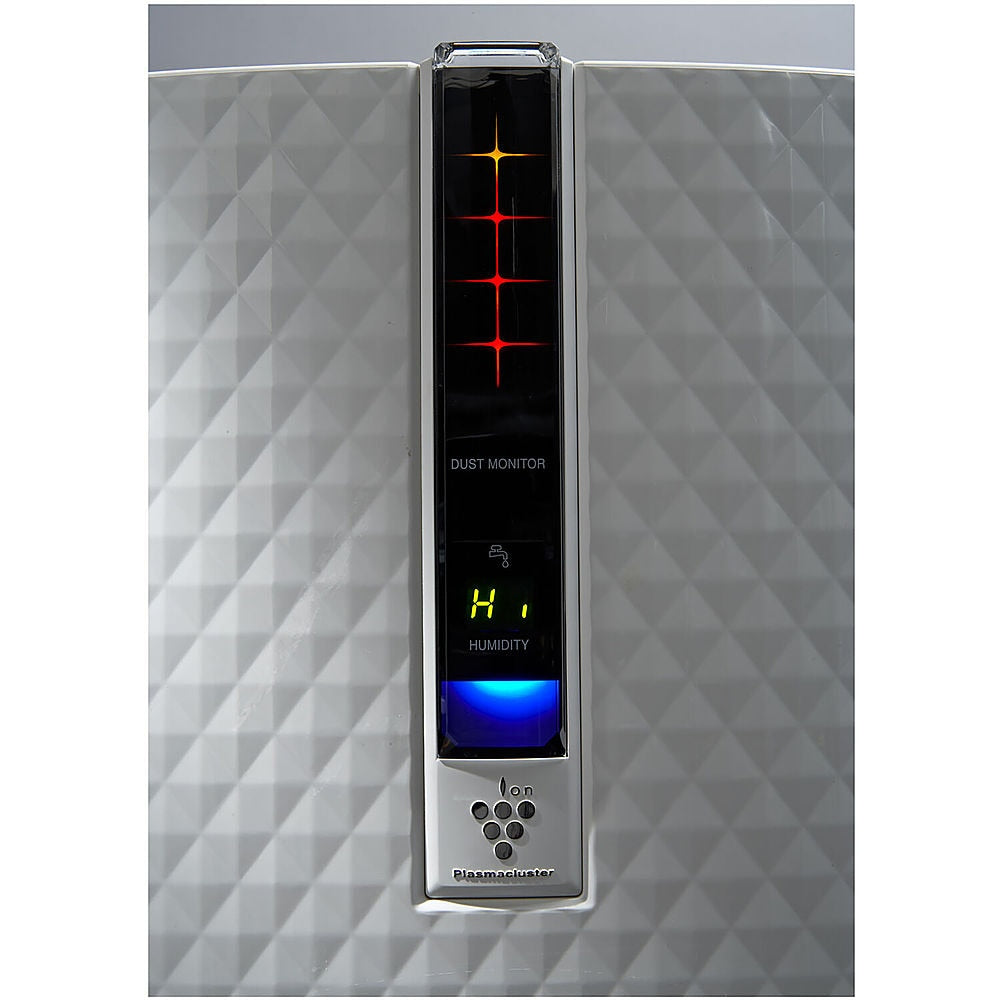 Sharp - Air Purifier and Humidifier with Plasmacluster Ion Technology Recommended for Medium-Sized Rooms. True HEPA Filter - White_3