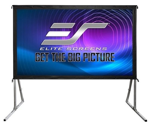 Elite Screens - YardMaster2 120" Outdoor Projector Screen - Silver_0