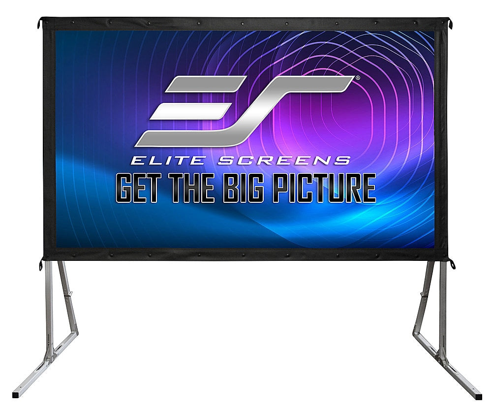 Elite Screens - YardMaster2 120" Outdoor Projector Screen - Silver_1
