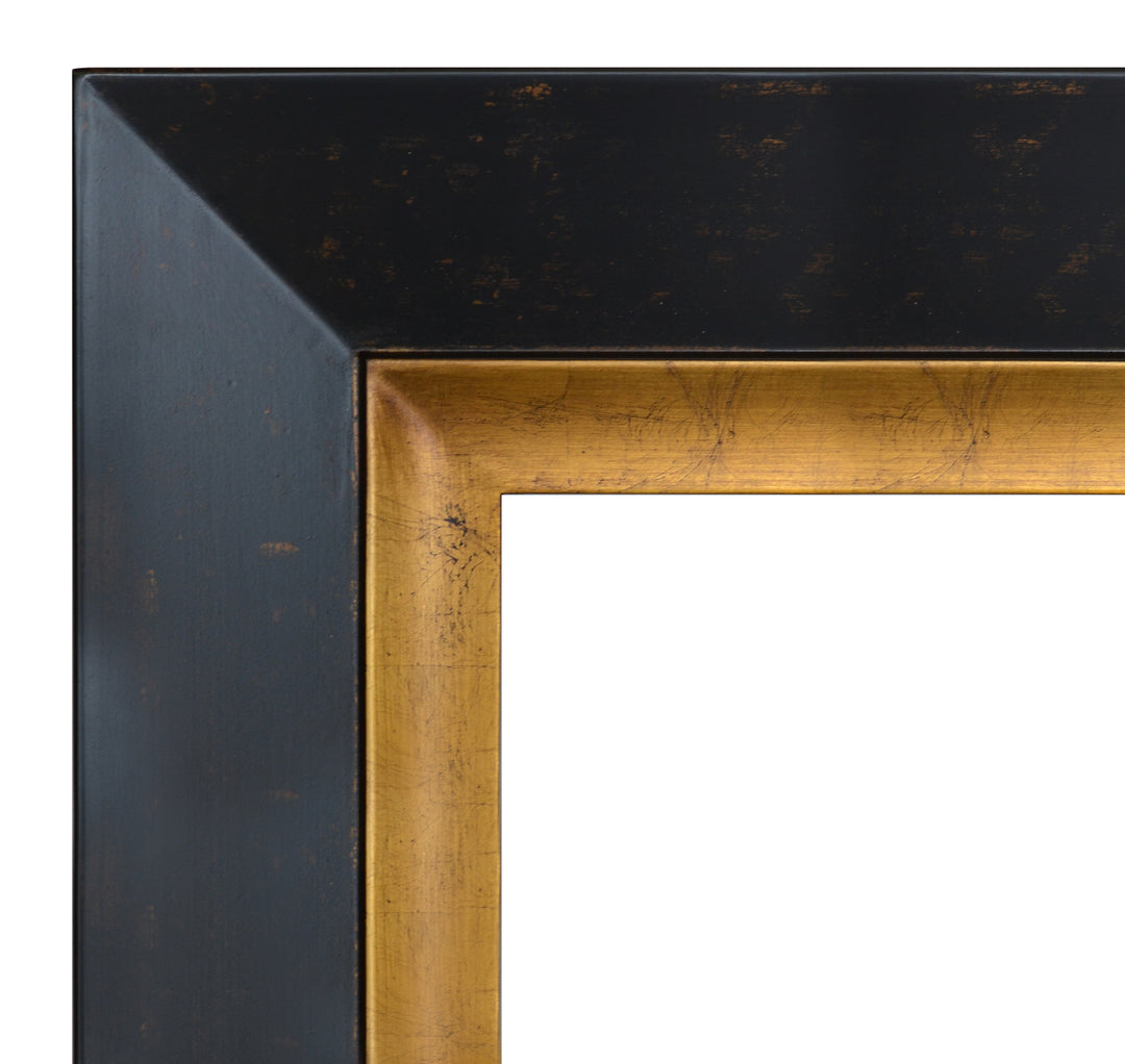 Grand Golden Wood Frame 48x60 Dark Walnut Gold_0