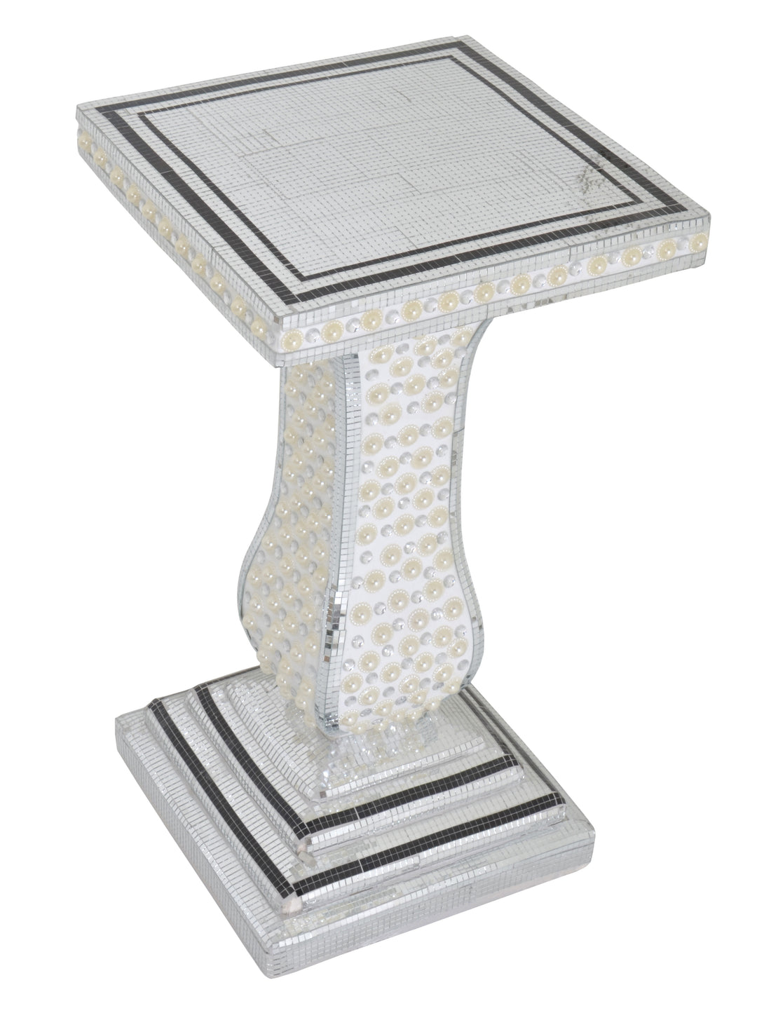 Pearlescent Pedestal Table_0