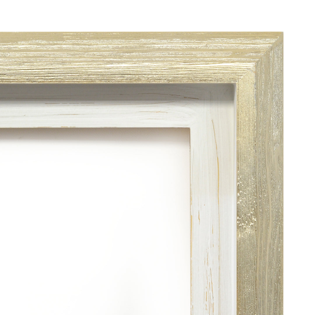 Modern Float Frame Only 12X16 Silver Wash_0