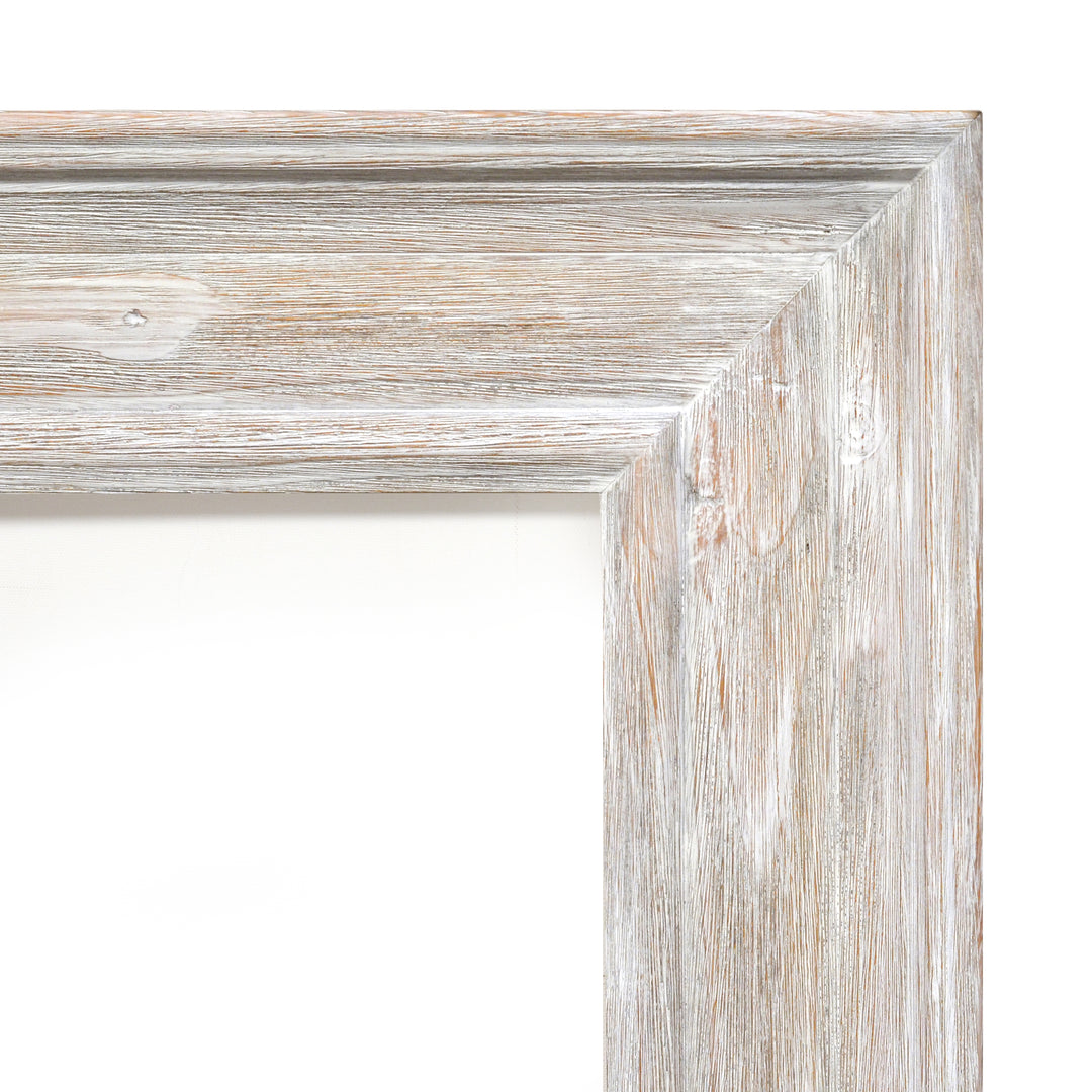 Misty Woods Frame 08X10 Distressed White Wash_0