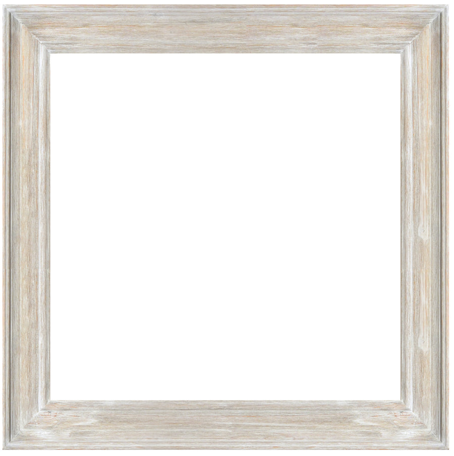 Misty Woods Frame 48x48 Distressed White Wash_0