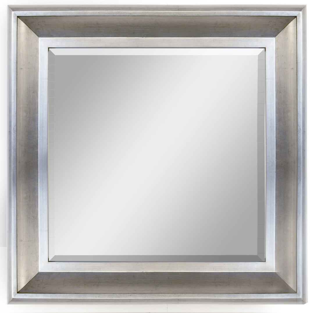 The Sterling Mirror 30X40 Silver with Champagne Wash_0