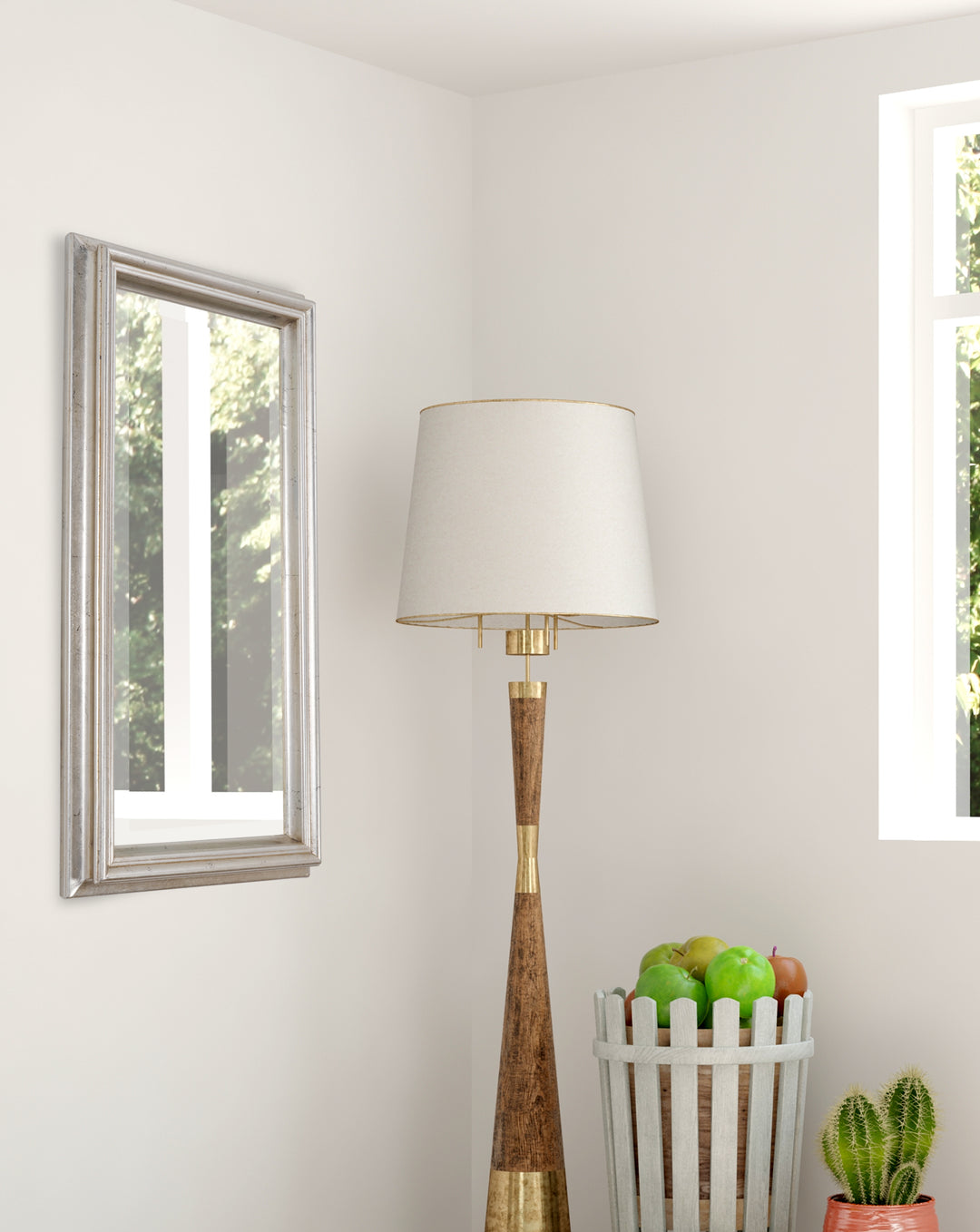 Simple Elegance Mirror Silver 12x24_0