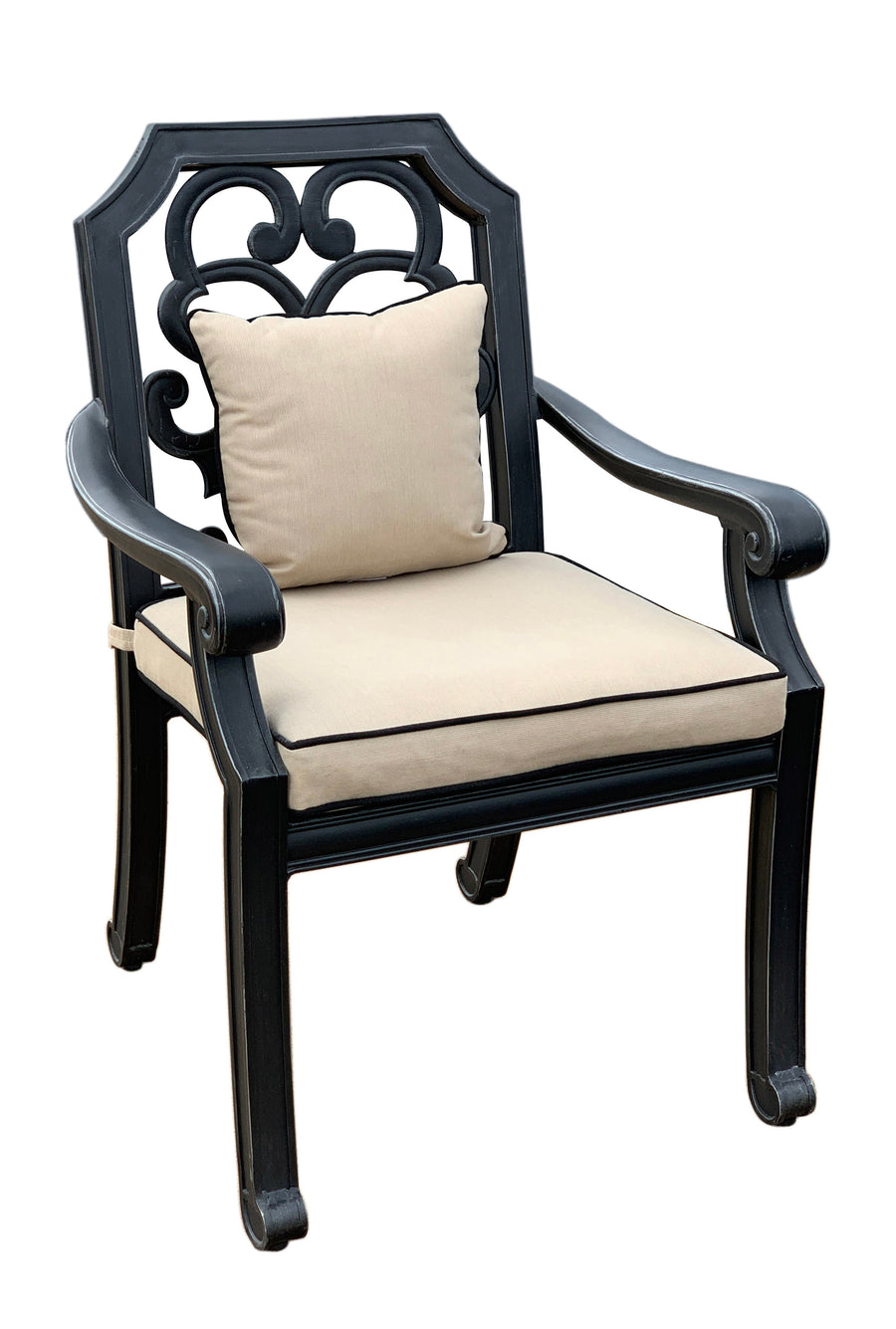 Astoria Dining Armchair with Accent Pillow_0