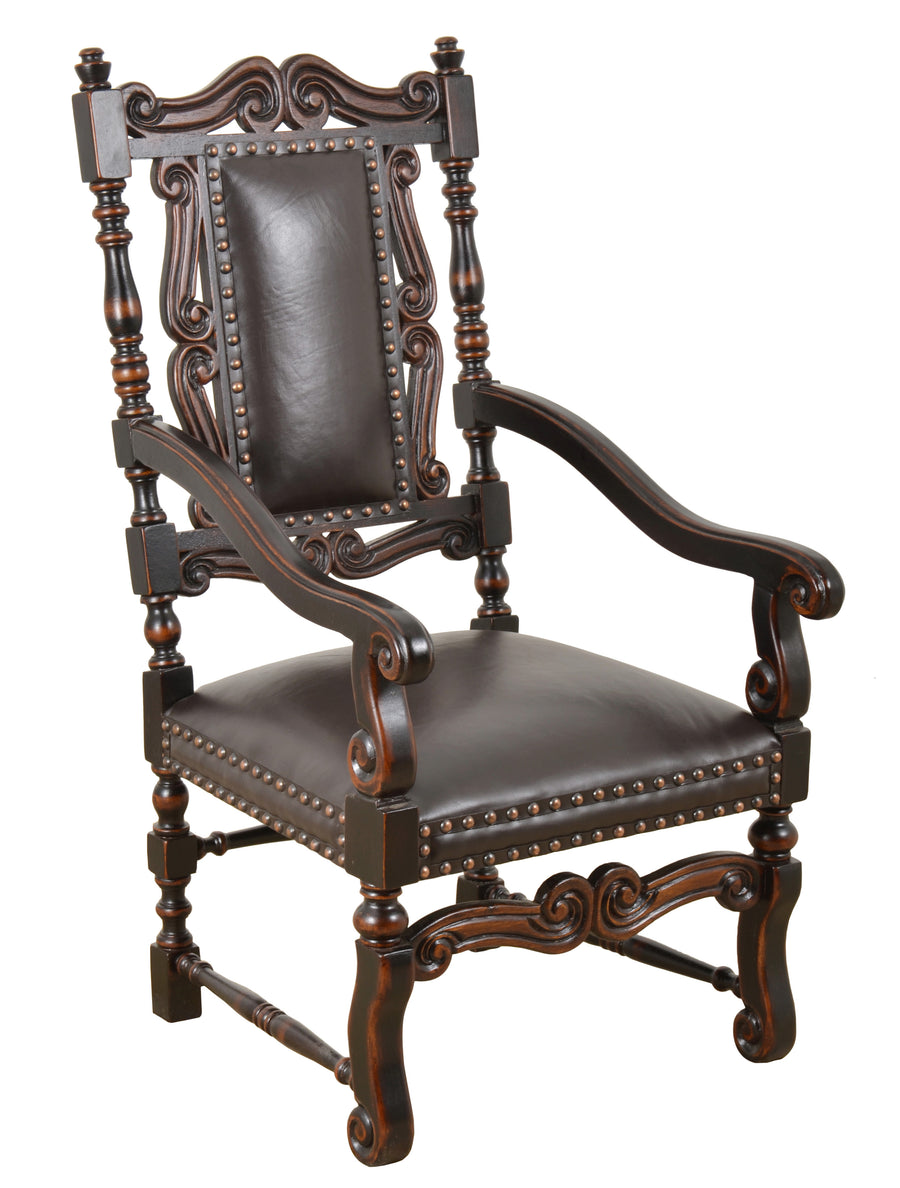 Conquistador Leather Chair_0