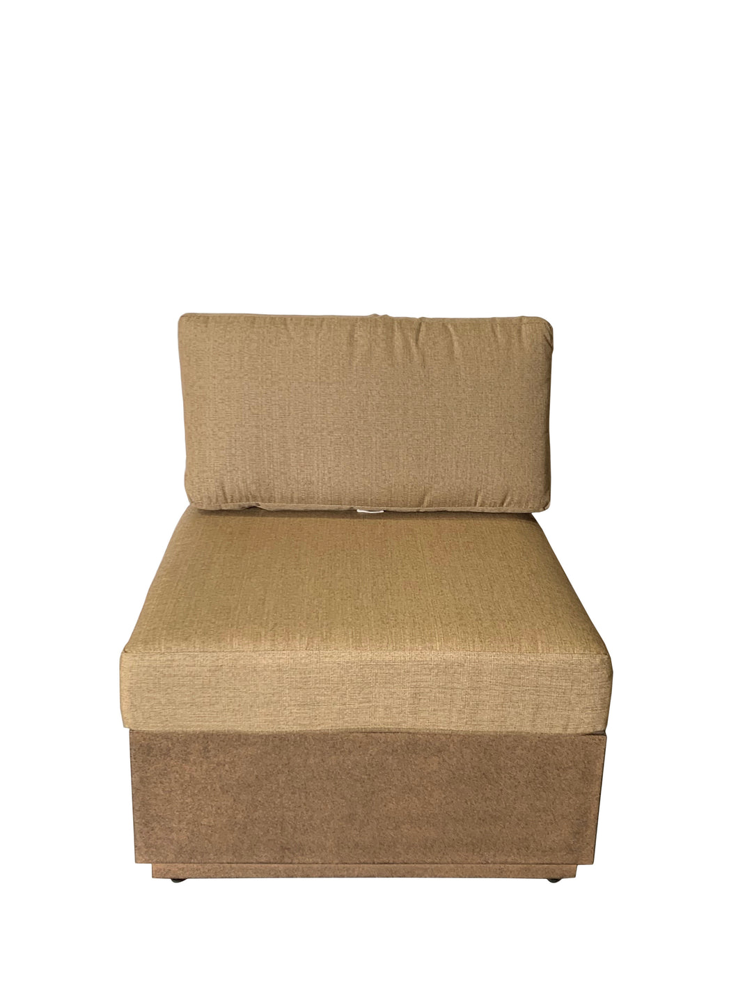 Modern Rustic Armless Single Seaters With Cushions_0