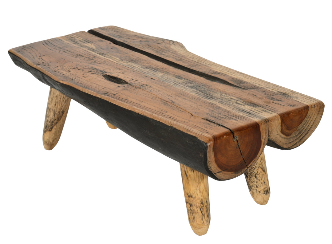 Teak Parisian Style 19.7 In Cutting Board With Natural Legs_0