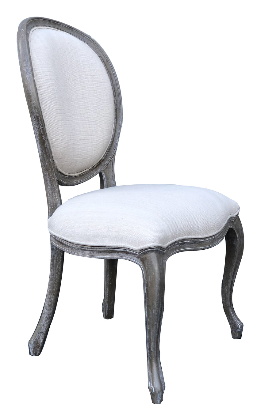 Mystique Gray Mahogany Casual Dining Side chair_0