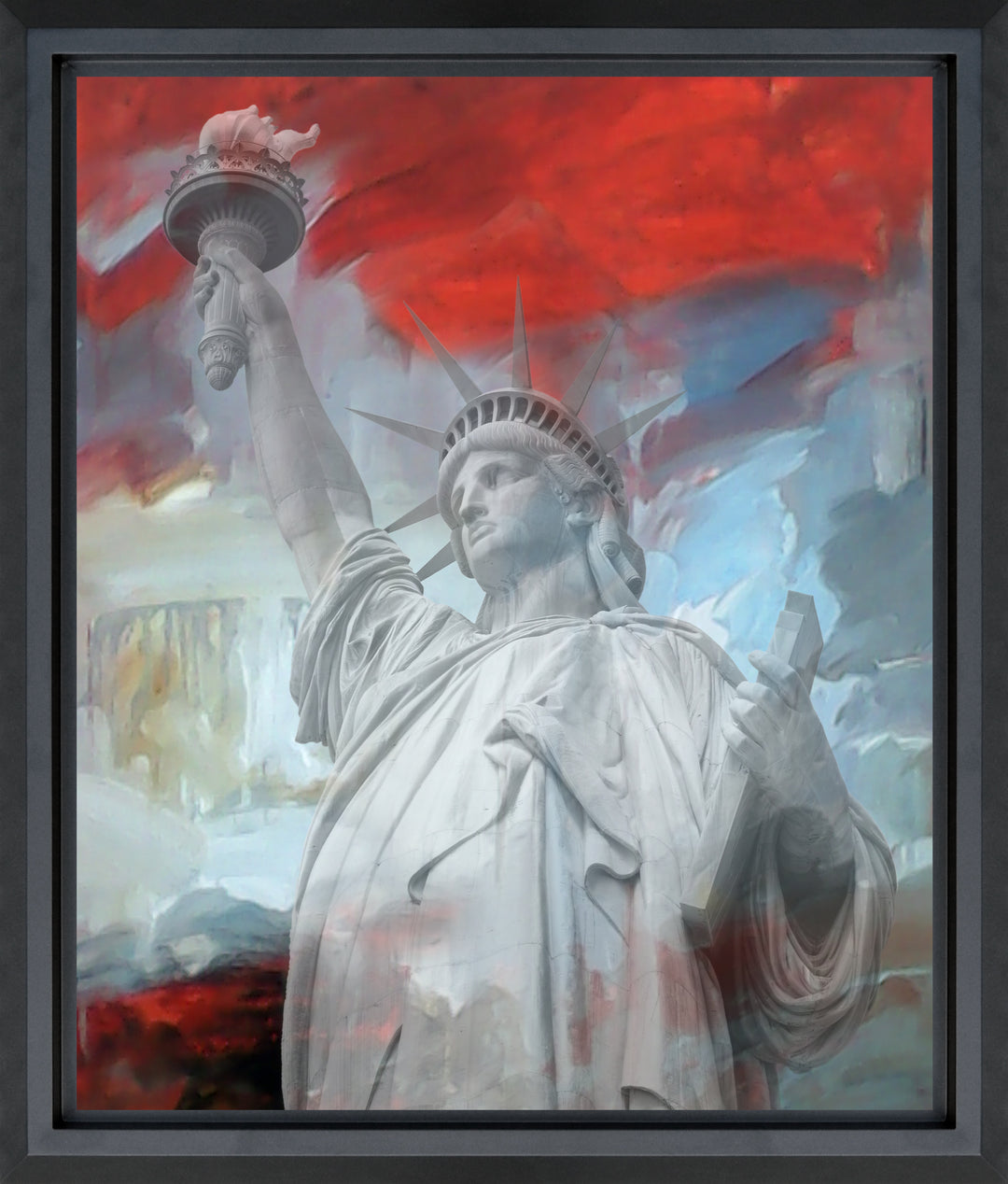 Statue of Liberty Framed Giclee_0